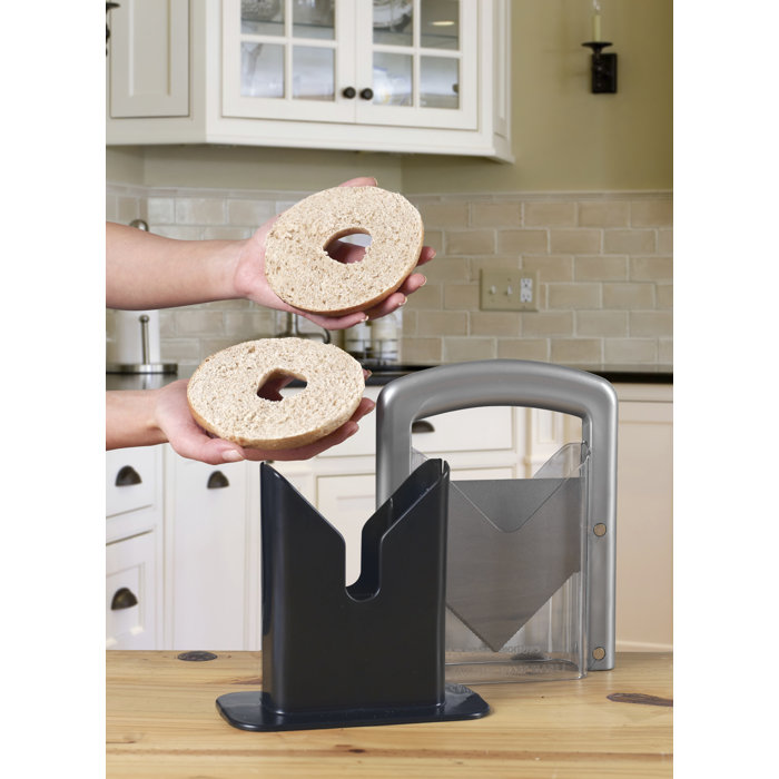 Hoan The Original Bagel Guillotine Universal Slicer & Reviews Wayfair